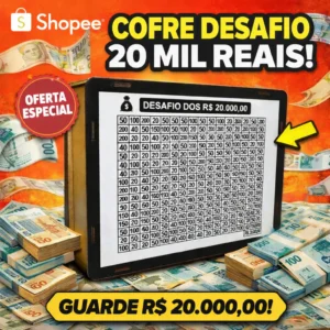 Cofre Desafio 20 Mil Reais