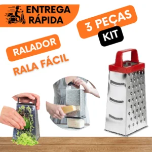 RALADOR INOX RALADOR 4 FACES RALADOR COZINHA