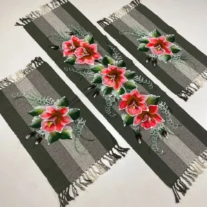 Tapete Sala 3 Peças Passadeira Cozinha Fofo Estampado